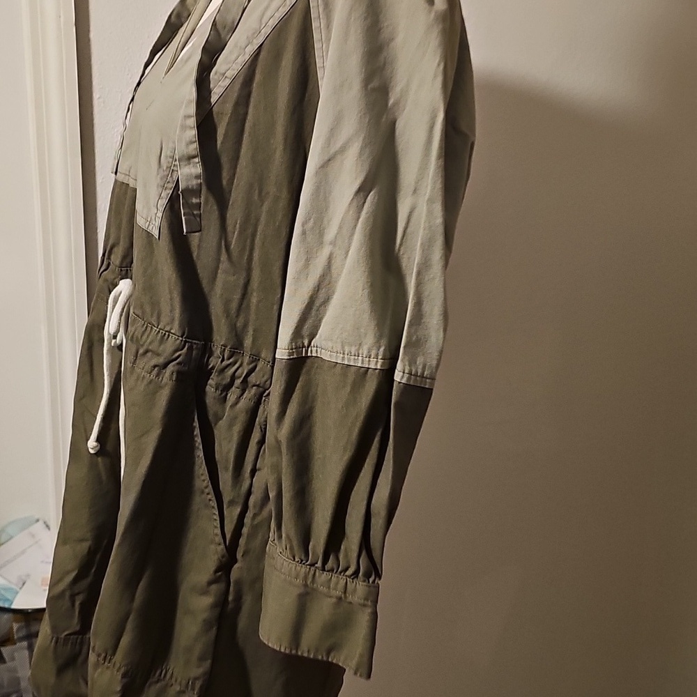 Free Assembly Green Drawstring Dress - Picture 4 of 6